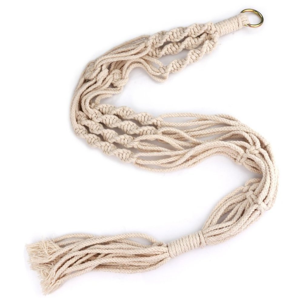 🌻NEW🌻 2 Boho Macrame Hanging Plant Holders - Picture 3 of 3